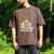 Dad Of The Two Wild Animal Safari 2Nd Birthday Party Men's Comfort Colors T-Shirt Espresso