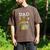 Dad Of The Wild Seven Animal Safari 7th Birthday Party Men's Comfort Colors T-Shirt Espresso