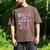 Dada Of The Birthday For Girl Dinosaur T-Rex Party Family Men's Comfort Colors T-Shirt Espresso