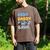 Dada Daddy Dad Bruh Fathers Day Blue Dog Men's Comfort Colors T-Shirt Espresso