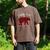 Daddy Dad Bear Pajama Red Buffalo Xmas Family Christmas Men's Comfort Colors T-Shirt Espresso