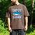 Daddy Shark T Shirt Fathers Day Family Matching Dad Men's Comfort Colors T-Shirt Espresso