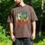Daddysaurus Father's Day Best Dad T-Rex Papa Men's Comfort Colors T-Shirt Espresso