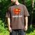 DC Comics Superman Father's Day Super Dad Logo Men's Comfort Colors T-Shirt Espresso