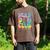 Dead Dad Club Surviving On Dark Humor Hippie Men's Comfort Colors T-Shirt Espresso