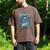 Disney Goofy Totally Rad Dad Father’s Day Surfing Distressed Men's Comfort Colors T-Shirt Espresso