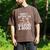 Easily Distracted By Goldens & Books Golden Retriever Dog Men's Comfort Colors T-Shirt Espresso