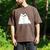 Ew People Introvert Sayings Sarcastic Cat Quote Men's Comfort Colors T-Shirt Espresso