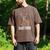 Fast Food Deer Hunting Hunter Dad Tail Buck Men's Comfort Colors T-Shirt Espresso