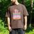 With Freedom Flowers Books And The Moon Men's Comfort Colors T-Shirt Espresso