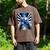 Frutiger Aero Aesthetic Tech Checkered Room Orb Sky Raglan Baseball Tee Men's Comfort Colors T-Shirt Espresso