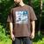 Frutiger Aero Aesthetic Tech Great Wave Of Kanagawa Fishes Raglan Baseball Tee Men's Comfort Colors T-Shirt Espresso Frutiger Aero Aesthetic Tech Great Wave Of Kanagawa Fishes Raglan Baseball Tee Men's Comfort Colors T-Shirt Espresso