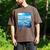 Frutiger Aero Aesthetic Tech Ocean Underwater Fishes Men's Comfort Colors T-Shirt Espresso Frutiger Aero Aesthetic Tech Ocean Underwater Fishes Men's Comfort Colors T-Shirt Espresso