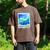 Frutiger Aero Skeuomorphism User Interface Nostalgia Premium Tri-Blend Men's Comfort Colors T-Shirt Espresso