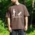 German Shepherd Dad Dinosaur GSD Owners Father's Day Men's Comfort Colors T-Shirt Espresso German Shepherd Dad Dinosaur GSD Owners Father's Day Men's Comfort Colors T-Shirt Espresso
