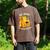 Go Away I'm Introverting Cat Coffee Headphones Men's Comfort Colors T-Shirt Espresso