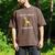 Graduation Shirt You Bet Giraffe I Graduated Pun Men's Comfort Colors T-Shirt Espresso