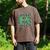 Green Sport Loud Proud Cheer Coach Dad Father's Day Men's Comfort Colors T-Shirt Espresso