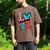 I Heart Books Love Reading Red And Stripe Animated Cat For Men Women Girls Kids Men's Comfort Colors T-Shirt Espresso