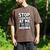 Humor For Introverts Stop Looking At Me I'm Hiding Graphic Men's Comfort Colors T-Shirt Espresso