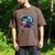 I'm A Beast Alpha Man Alpha Wolves Jokes Dad Papa Alpha Wolf Men's Comfort Colors T-Shirt Espresso