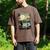 Introvert Bigfoot Sasquatch Loch Ness Monster Bruh Men's Comfort Colors T-Shirt Espresso