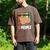 Introvert Capybara Rodent Animal Lover Antisocial Retro Men's Comfort Colors T-Shirt Espresso
