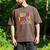 Introvert I Want To Be Alone Retro Wavy Men's Comfort Colors T-Shirt Espresso
