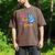 Last Day Of School Peace Out Grade 4 Graduation Kids Men's Comfort Colors T-Shirt Espresso