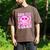 Library Book Fair Queen Vibe Groovy Tie Dye School Reading Men's Comfort Colors T-Shirt Espresso