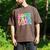 Library Book Fair Vibe Tie Dye School Reading Nostalgic Men's Comfort Colors T-Shirt Espresso