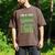 Look At Those Stripes Lawn Mowing Dad Lawn Mower Small Men's Comfort Colors T-Shirt Espresso
