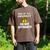 Not At All Friendly Do Not Approach Introvert Warning Men's Comfort Colors T-Shirt Espresso