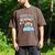 Orange Cat Reading Book 67 Six Seven Meme Men's Comfort Colors T-Shirt Espresso