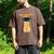Orange Tabby Cat Graduation Distressed Shirt For Grads For Men Women Girls Kids Men's Comfort Colors T-Shirt Espresso
