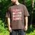 Peace Out Middle School Graduation Groovy Last Day Of School Men's Comfort Colors T-Shirt Espresso