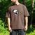 Peanuts Graduation Squad Snoopy Woodstock Raglan Baseball Tee Men's Comfort Colors T-Shirt Espresso