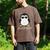 Penguin Papa Father's & Cute Dad Men's Comfort Colors T-Shirt Espresso