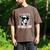 Pitbull Dad Men Pitbull Lover For Dog Dad American Flag Men's Comfort Colors T-Shirt Espresso