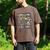 Play Cars On Dad's Back Mom's Back City Map BACK PRINT ONLY Men's Comfort Colors T-Shirt Espresso