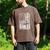 Pomsky Dad American Flag Pomsky Owner Pomsky Lover Men's Comfort Colors T-Shirt Espresso