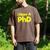 Pretty Huge Dick Joke Graduation PhD Humor Men's Comfort Colors T-Shirt Espresso