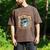 Proud 8th Grade Graduate Axolotl Graduation Eighth Men's Comfort Colors T-Shirt Espresso