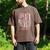 Proud New Dad New Girl Baby First Fathers Day American Flag Men's Comfort Colors T-Shirt Espresso