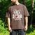 Proud Papa Of A 2026 Senior Football Graduation Dad Men's Comfort Colors T-Shirt Espresso