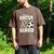Proud Sister Of A 2026 Senior Soccer Graduation Leopard Men's Comfort Colors T-Shirt Espresso