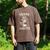 Raccoon Bookworm Readers Library Smut Reader Spicy Book Romance Rash Reader Social Club Men's Comfort Colors T-Shirt Espresso