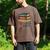 Read Blue Liberty Books July 4th Independence Men's Comfort Colors T-Shirt Espresso