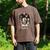 The Reader Tarot Card Shirt Bird Book Lover Bookworm Men's Comfort Colors T-Shirt Espresso