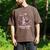 Reading A Book Per Day Keeps Reality Away Skeleton Books Men's Comfort Colors T-Shirt Espresso